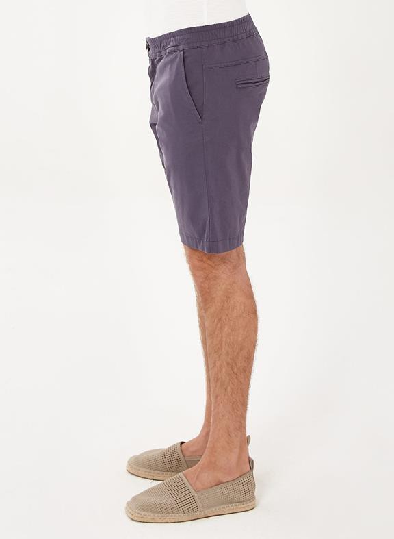 Chino Shorts Purple Gray from Shop Like You Give a Damn