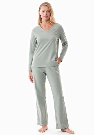 Pajama Set Tieerra Sage Green from Shop Like You Give a Damn