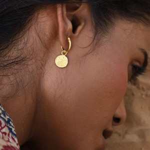 Earrings Baby Lakshmi Gold Vermeil from Shop Like You Give a Damn