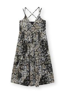 Dress Soraida Python via Shop Like You Give a Damn