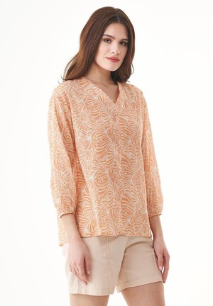 Voile Blouse Light Brown from Shop Like You Give a Damn