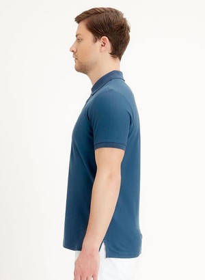 Polo Shirt Navy from Shop Like You Give a Damn