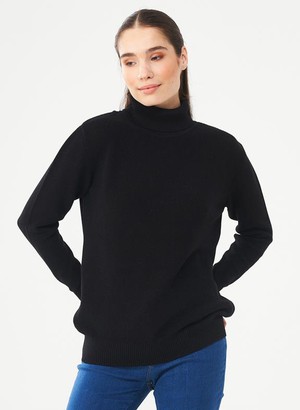 Turtleneck Black from Shop Like You Give a Damn
