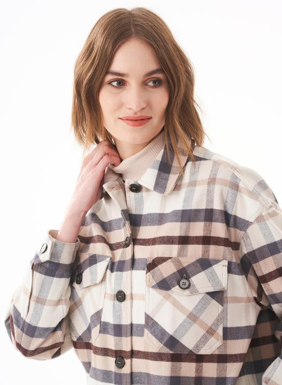 Overshirt Organic Cotton Flannel Multicolour from Shop Like You Give a Damn