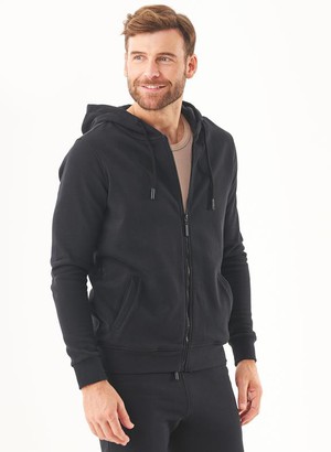Sweat Jacket Soft Touch Black from Shop Like You Give a Damn