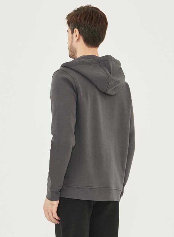 Sweat Jacket Dark Grey from Shop Like You Give a Damn Sweat Jacket Dark Grey from Shop Like You Give a Damn