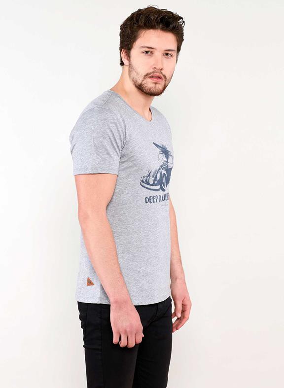 T-Shirt Car Grey from Shop Like You Give a Damn