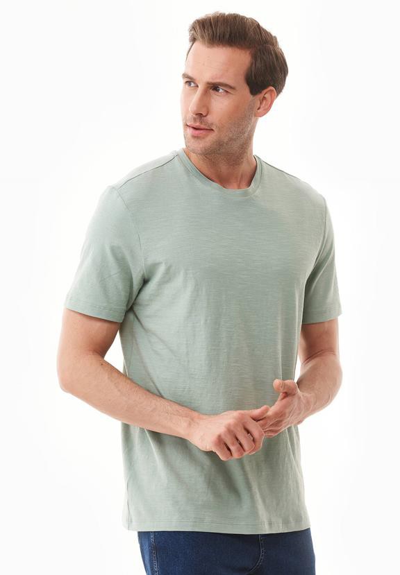 T-Shirt Basic Water Green from Shop Like You Give a Damn