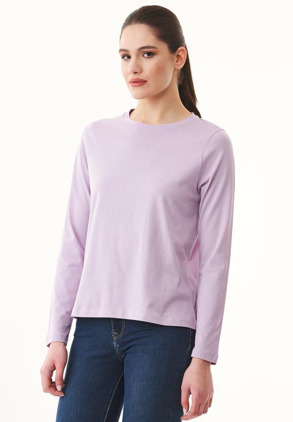 T-Shirt Long Sleeve Lavender Purple from Shop Like You Give a Damn