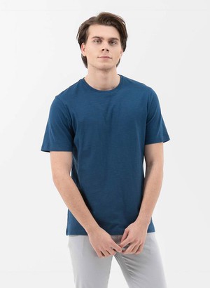Basic T-Shirt Navy from Shop Like You Give a Damn