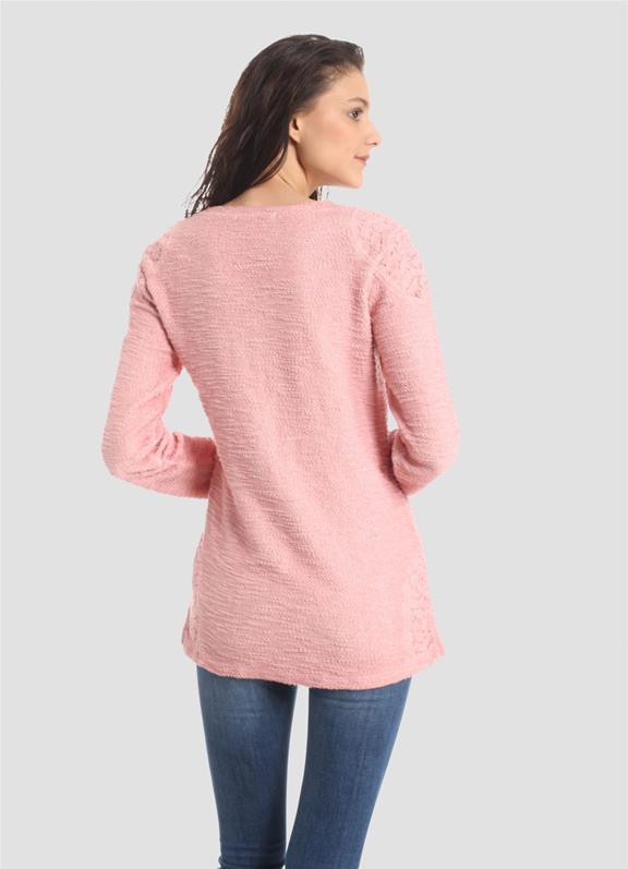 Long Sleeve Top Organic Cotton Pink from Shop Like You Give a Damn