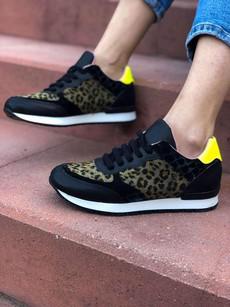Sneakers Urban Leopard Black via Shop Like You Give a Damn