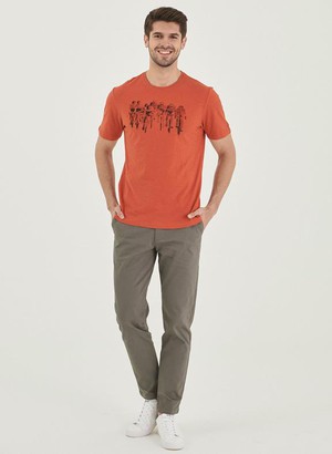 Organic Cotton T-Shirt Orange from Shop Like You Give a Damn