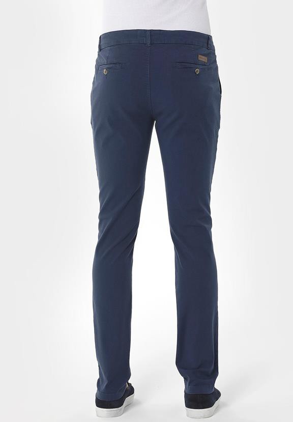 Chino Pants Slim Navy Blue from Shop Like You Give a Damn