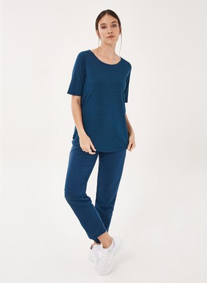T-Shirt Half Sleeves Navy from Shop Like You Give a Damn