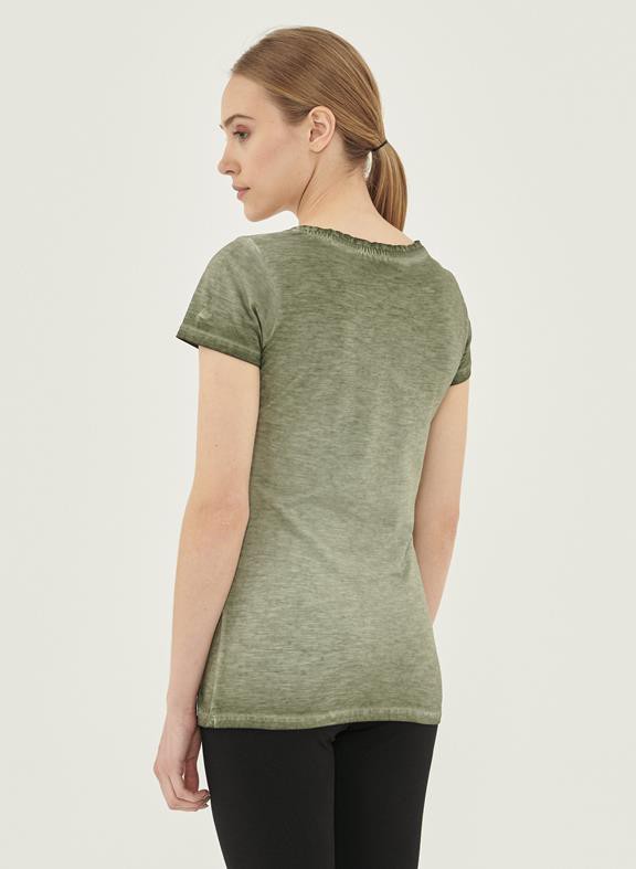 T-Shirt Bird Print Khaki from Shop Like You Give a Damn