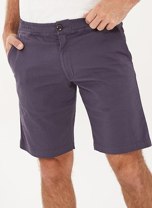 Chino Shorts Purple Gray from Shop Like You Give a Damn