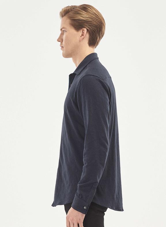 Heavy Long Sleeve Shirt Navy from Shop Like You Give a Damn