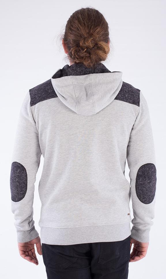 Hoodie With Zipper Gray from Shop Like You Give a Damn