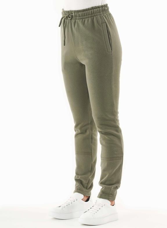 Soft Jogging Pants Mid Olive from Shop Like You Give a Damn