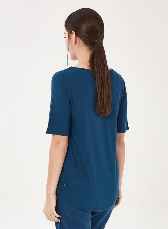 T-Shirt Half Sleeves Navy from Shop Like You Give a Damn