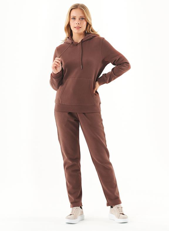 Jogging Pants Pureen Coffee from Shop Like You Give a Damn