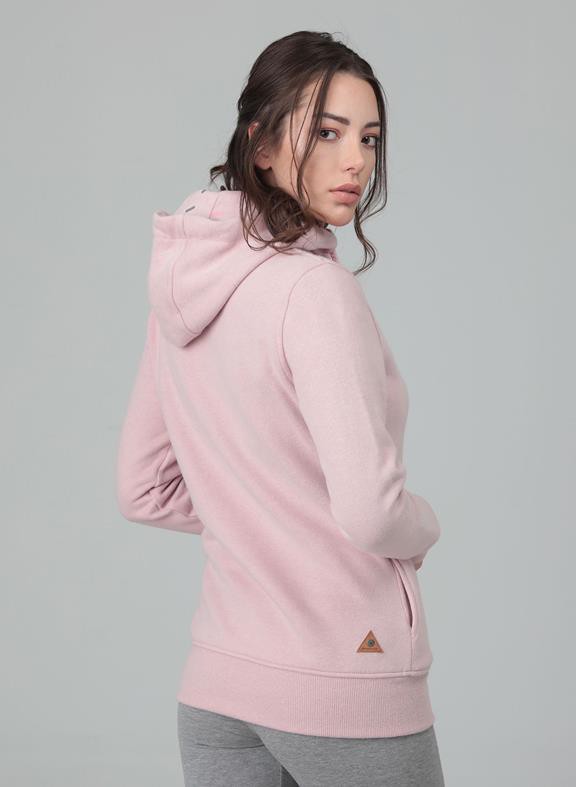 Zipped Hoodie Pink from Shop Like You Give a Damn