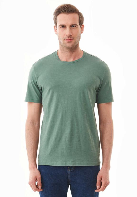 T-Shirt Basic Green Tea from Shop Like You Give a Damn