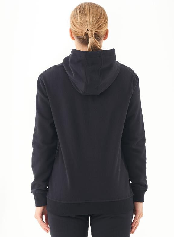 Soft Touch Zipped Hoodie Black from Shop Like You Give a Damn