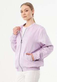 Bomber Jacket Lavender Purple via Shop Like You Give a Damn