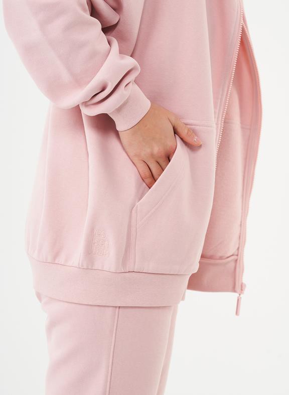 Sweat Cardigan Jale Light Pink from Shop Like You Give a Damn