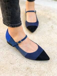 Ballerinas The Blues Jazz Blue via Shop Like You Give a Damn