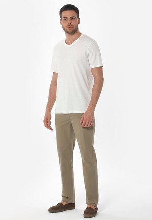 Pants Five Pocket Olive Green from Shop Like You Give a Damn