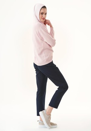 Hoodie Fine Knit Soft Pink from Shop Like You Give a Damn