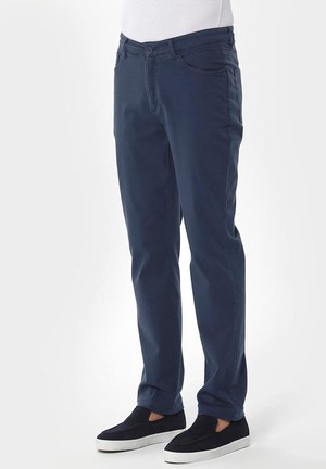 Pants Five Pocket Navy Blue from Shop Like You Give a Damn