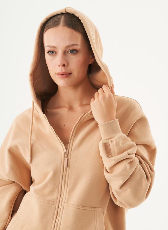 Sweat Jacket Jale Beige from Shop Like You Give a Damn