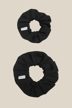 Scrunchie Aurora Black from Shop Like You Give a Damn