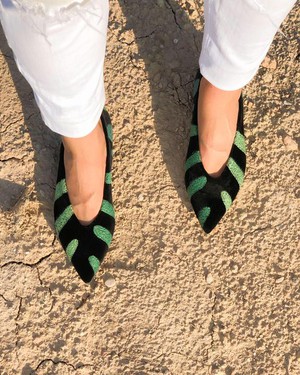 Loafers Monstera Green from Shop Like You Give a Damn
