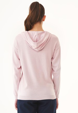 Hoodie Fine Knit Soft Pink from Shop Like You Give a Damn