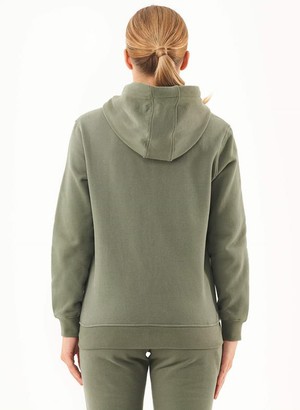 Soft Touch Zip Hoodie Olive from Shop Like You Give a Damn