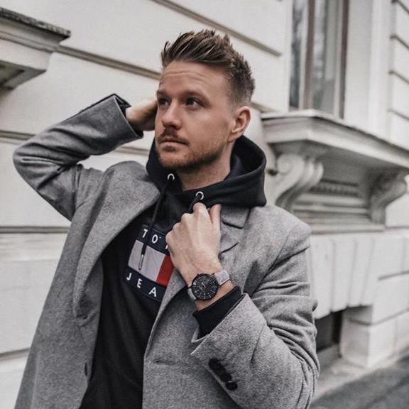 Watch Moderno Tweed All Black & Grey from Shop Like You Give a Damn