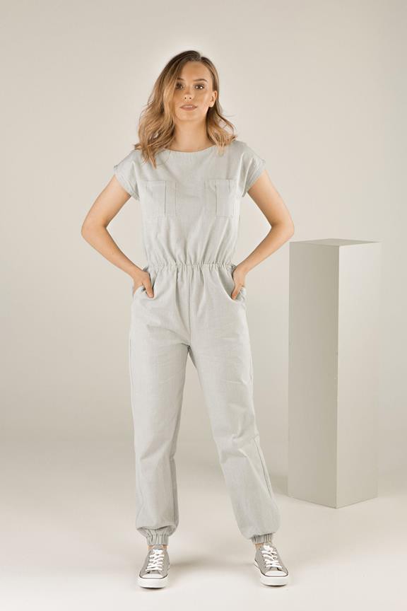 Jumpsuit Mindful Warrior Light Sage from Shop Like You Give a Damn