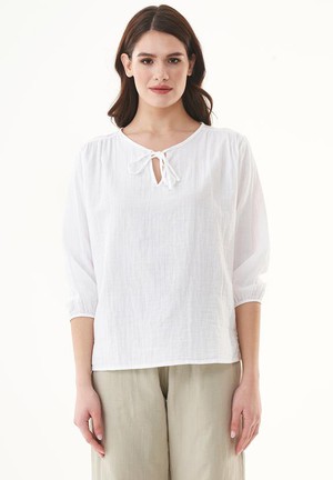 Blouse White from Shop Like You Give a Damn