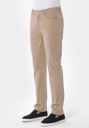 Pants Five Pocket Beige from Shop Like You Give a Damn