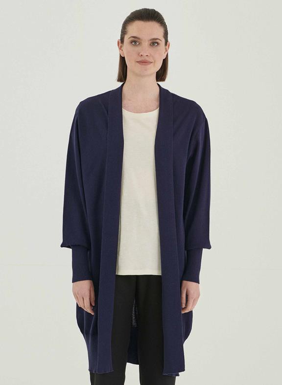 Cardigan Organic Cotton Blue from Shop Like You Give a Damn