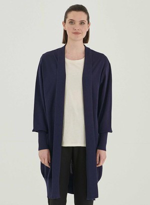 Cardigan Organic Cotton Blue from Shop Like You Give a Damn