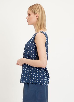 Tencel Blouse Top With Print from Shop Like You Give a Damn