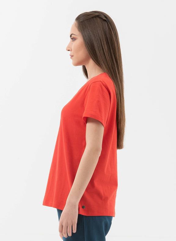 T-Shirt Popcorn Red from Shop Like You Give a Damn