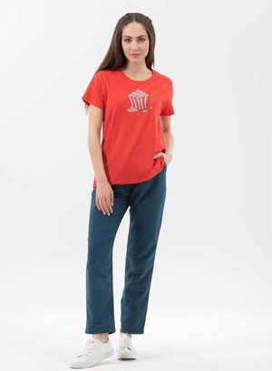 T-Shirt Popcorn Red from Shop Like You Give a Damn