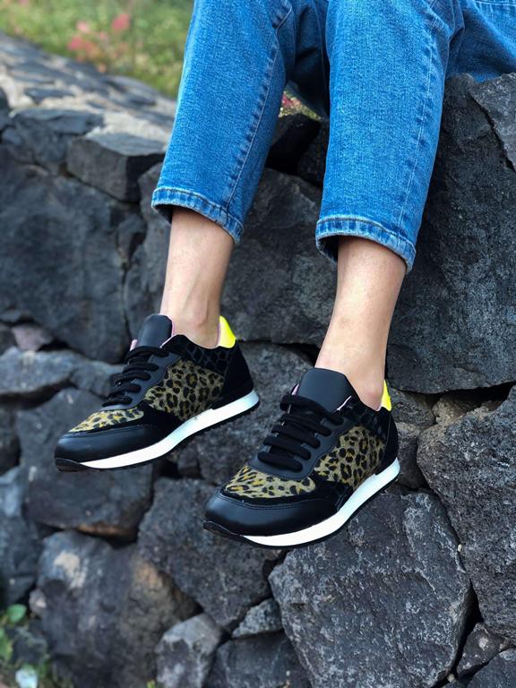 Sneakers Urban Leopard Black from Shop Like You Give a Damn